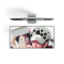 Load image into Gallery viewer, One Piece Monkey D. Luffy Mouse Pad (Desk Mat) On Desk