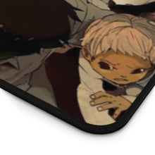 Load image into Gallery viewer, The Promised Neverland Ray, Norman, Emma, Gilda Mouse Pad (Desk Mat) Hemmed Edge