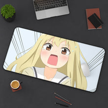 Load image into Gallery viewer, Aho Girl Mouse Pad (Desk Mat) On Desk