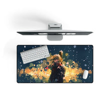 Load image into Gallery viewer, Anime Girl Mouse Pad (Desk Mat) On Desk