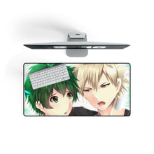 Load image into Gallery viewer, My Hero Academia Izuku Midoriya, Katsuki Bakugou Mouse Pad (Desk Mat) On Desk