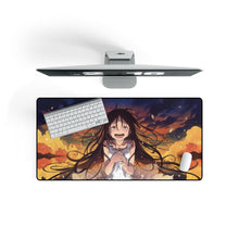 Load image into Gallery viewer, Anime Girl Mouse Pad (Desk Mat) On Desk