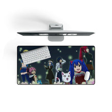 Load image into Gallery viewer, Fairy Tail Natsu Dragneel, Erza Scarlet, Gray Fullbuster, Lucy Heartfilia, Happy Mouse Pad (Desk Mat) On Desk
