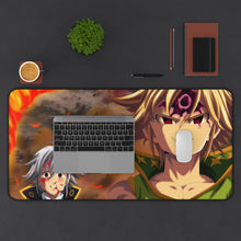 Load image into Gallery viewer, The Seven Deadly Sins Meliodas Mouse Pad (Desk Mat) With Laptop