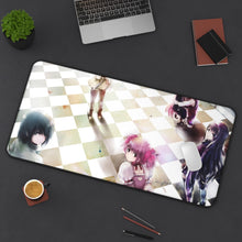 Load image into Gallery viewer, Puella Magi Madoka Magica Homura Akemi, Madoka Kaname, Sayaka Miki, Mami Tomoe Mouse Pad (Desk Mat) On Desk