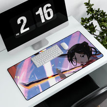 Load image into Gallery viewer, Is It Wrong to Try to Pick Up Girls in a Dungeon? Yamato Mikoto Mouse Pad (Desk Mat) With Laptop