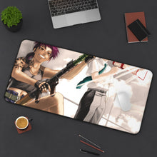 Load image into Gallery viewer, Black Lagoon Mouse Pad (Desk Mat) On Desk