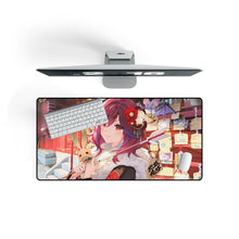Load image into Gallery viewer, Anime Girl Mouse Pad (Desk Mat) On Desk