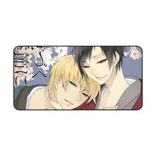 Load image into Gallery viewer, Durarara!! Izaya Orihara, Shizuo Heiwajima Mouse Pad (Desk Mat)