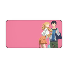 Load image into Gallery viewer, Sword Art Online Kazuto Kirigaya, Asuna Yuuki Mouse Pad (Desk Mat)