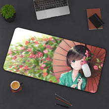 Load image into Gallery viewer, Monogatari (Series) Mouse Pad (Desk Mat) On Desk