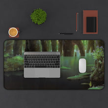 Load image into Gallery viewer, Princess Mononoke Mouse Pad (Desk Mat) With Laptop