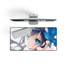 Load image into Gallery viewer, Anime Girl Mouse Pad (Desk Mat) On Desk