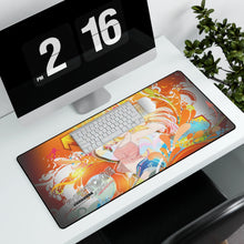 Load image into Gallery viewer, Nisekoi Chitoge Kirisaki Mouse Pad (Desk Mat) With Laptop