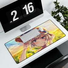 Load image into Gallery viewer, Anime Girl Mouse Pad (Desk Mat) With Laptop