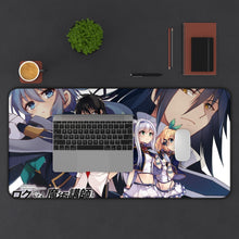 Load image into Gallery viewer, Rokudenashi Majutsu Koushi To Akashic Records Sistine Fibel, Glenn Radars, Rumia Tingel, Albert Frazer Mouse Pad (Desk Mat) With Laptop