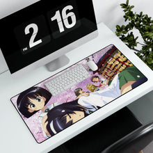 Load image into Gallery viewer, Girls und Panzer Mouse Pad (Desk Mat) With Laptop