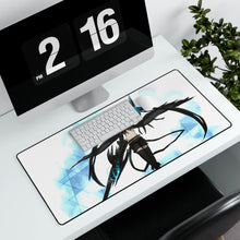 Load image into Gallery viewer, Black Rock Shooter Mouse Pad (Desk Mat)