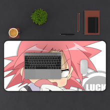 Load image into Gallery viewer, Lucky Star Akira Kogami Mouse Pad (Desk Mat) With Laptop
