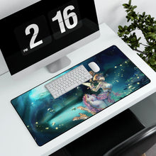 Load image into Gallery viewer, Anime Girl Mouse Pad (Desk Mat) With Laptop