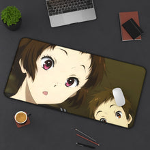 Load image into Gallery viewer, Satoshi Fukube And Mayaka Ibara Faces Mouse Pad (Desk Mat) On Desk