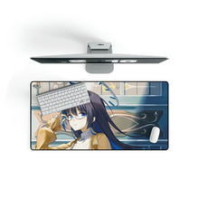 Load image into Gallery viewer, Ouro Kronii Mouse Pad (Desk Mat)