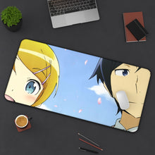 Load image into Gallery viewer, Oreimo Kirino Kousaka Mouse Pad (Desk Mat) On Desk