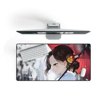 Load image into Gallery viewer, Anime Girl Mouse Pad (Desk Mat) On Desk