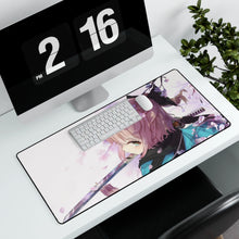 Load image into Gallery viewer, Fate/Grand Order Sakura Saber Mouse Pad (Desk Mat) With Laptop