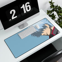 Load image into Gallery viewer, Gintama Gintoki Sakata Mouse Pad (Desk Mat) With Laptop