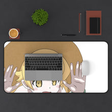 Load image into Gallery viewer, Monogatari (Series) Mouse Pad (Desk Mat) With Laptop
