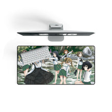 Load image into Gallery viewer, Girls und Panzer Mouse Pad (Desk Mat) On Desk