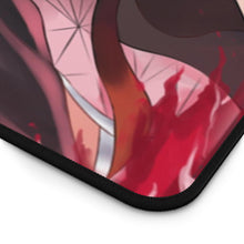 Load image into Gallery viewer, Nezuko Kamado Mouse Pad (Desk Mat) Hemmed Edge