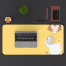 Load image into Gallery viewer, Blend S Mafuyu Hoshikawa Mouse Pad (Desk Mat) With Laptop