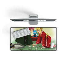 Load image into Gallery viewer, Fairy Tail Natsu Dragneel, Lucy Heartfilia, Happy Mouse Pad (Desk Mat) On Desk