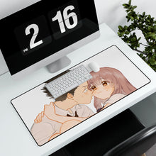 Load image into Gallery viewer, Koe No Katachi Mouse Pad (Desk Mat) With Laptop
