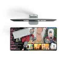 Load image into Gallery viewer, Jiraiya Mouse Pad (Desk Mat) On Desk