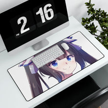 Load image into Gallery viewer, Is It Wrong to Try to Pick Up Girls in a Dungeon? Hestia Mouse Pad (Desk Mat) With Laptop