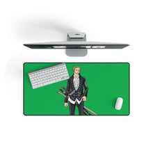 Load image into Gallery viewer, Roronoa Zoro One Piece Red Art Mouse Pad (Desk Mat)