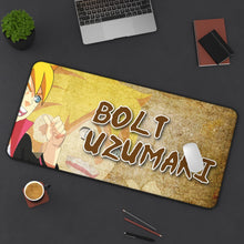 Load image into Gallery viewer, Boruto Uzumaki Mouse Pad (Desk Mat) On Desk