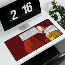 Load image into Gallery viewer, Saitama Mouse Pad (Desk Mat) With Laptop