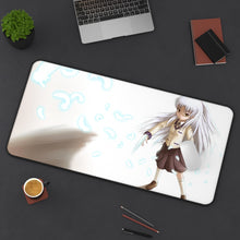 Load image into Gallery viewer, Angel Beats! Kanade Tachibana Mouse Pad (Desk Mat) On Desk