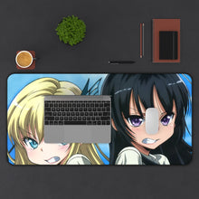 Load image into Gallery viewer, Boku Wa Tomodachi Ga Sukunai Sena Kashiwazaki, Yozora Mikazuki Mouse Pad (Desk Mat) With Laptop