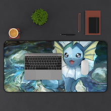 Load image into Gallery viewer, Vaporeon Mouse Pad (Desk Mat) With Laptop