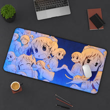 Load image into Gallery viewer, Nichijō Mouse Pad (Desk Mat) On Desk