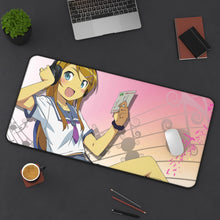Load image into Gallery viewer, No my sister is not so cute Mouse Pad (Desk Mat) On Desk