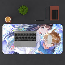 Load image into Gallery viewer, Anime Original Mouse Pad (Desk Mat) With Laptop