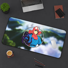 Load image into Gallery viewer, Ashitaka (Princess mononoké) Mouse Pad (Desk Mat) Background