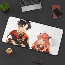 Load image into Gallery viewer, Spy X Family Mouse Pad (Desk Mat) On Desk