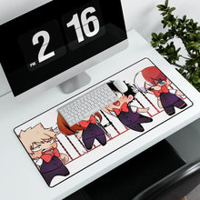 Load image into Gallery viewer, My Hero Academia Izuku Midoriya, Katsuki Bakugou Mouse Pad (Desk Mat) With Laptop